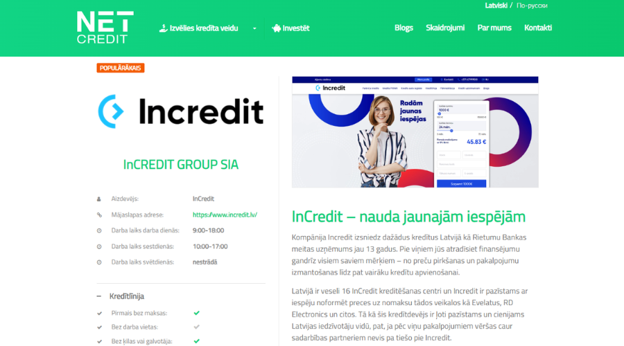 netcredit incredit